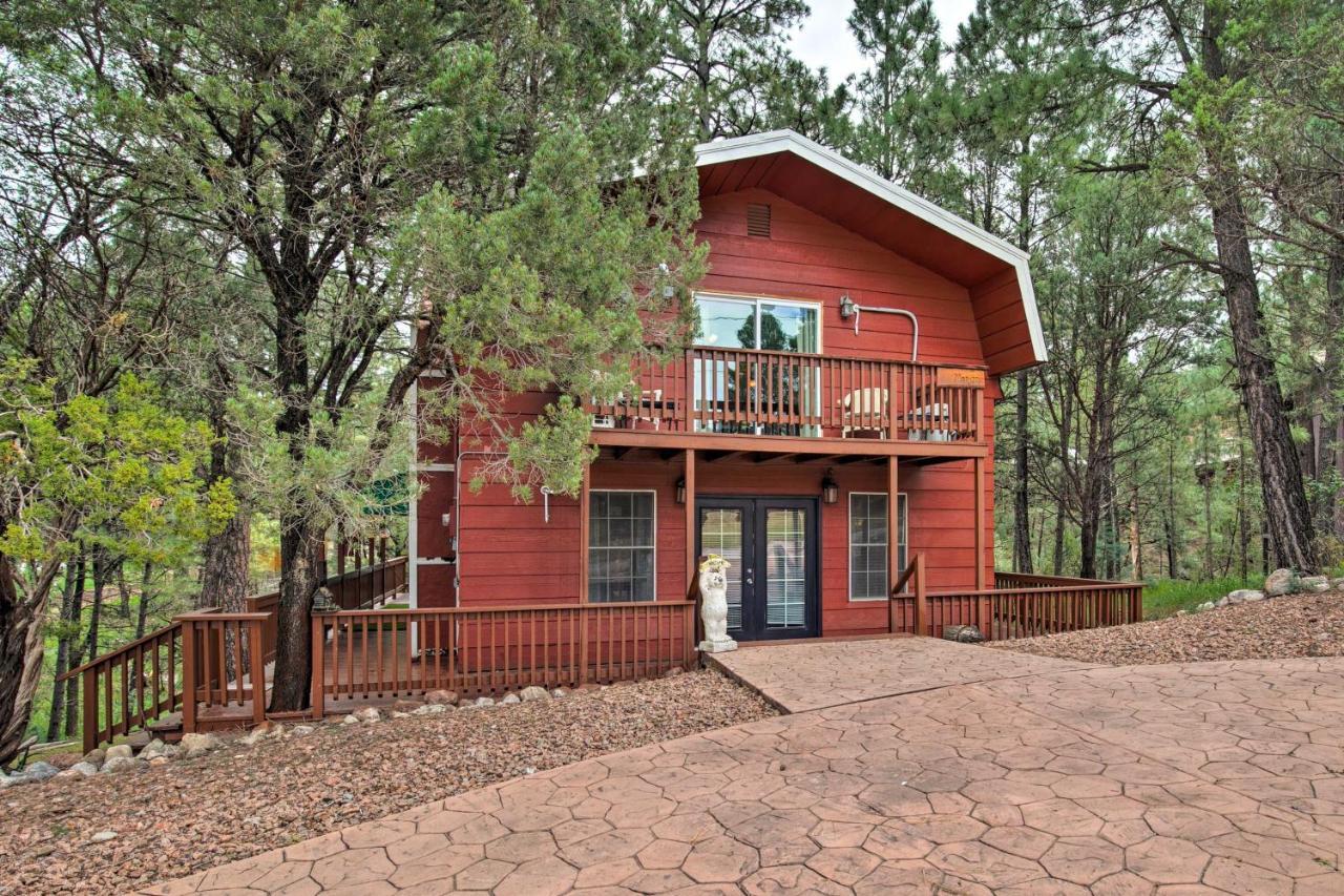 فيلا Ruidoso Cabin With Deck And Grill Less Than 3 Mi To Race Track المظهر الخارجي الصورة