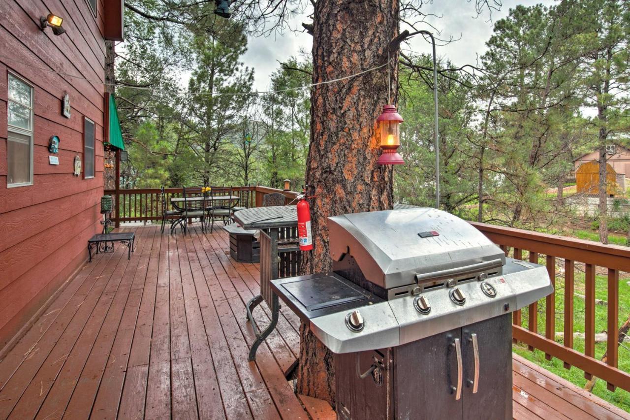 فيلا Ruidoso Cabin With Deck And Grill Less Than 3 Mi To Race Track المظهر الخارجي الصورة