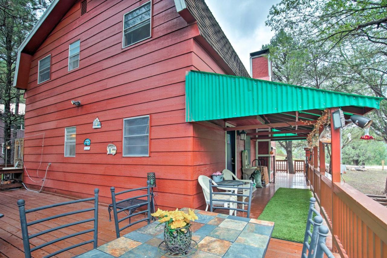 فيلا Ruidoso Cabin With Deck And Grill Less Than 3 Mi To Race Track المظهر الخارجي الصورة
